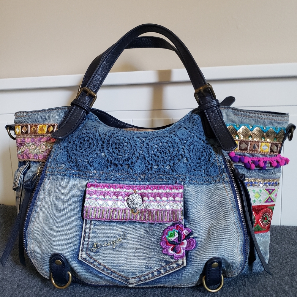 Desigual Denim shoulder bag